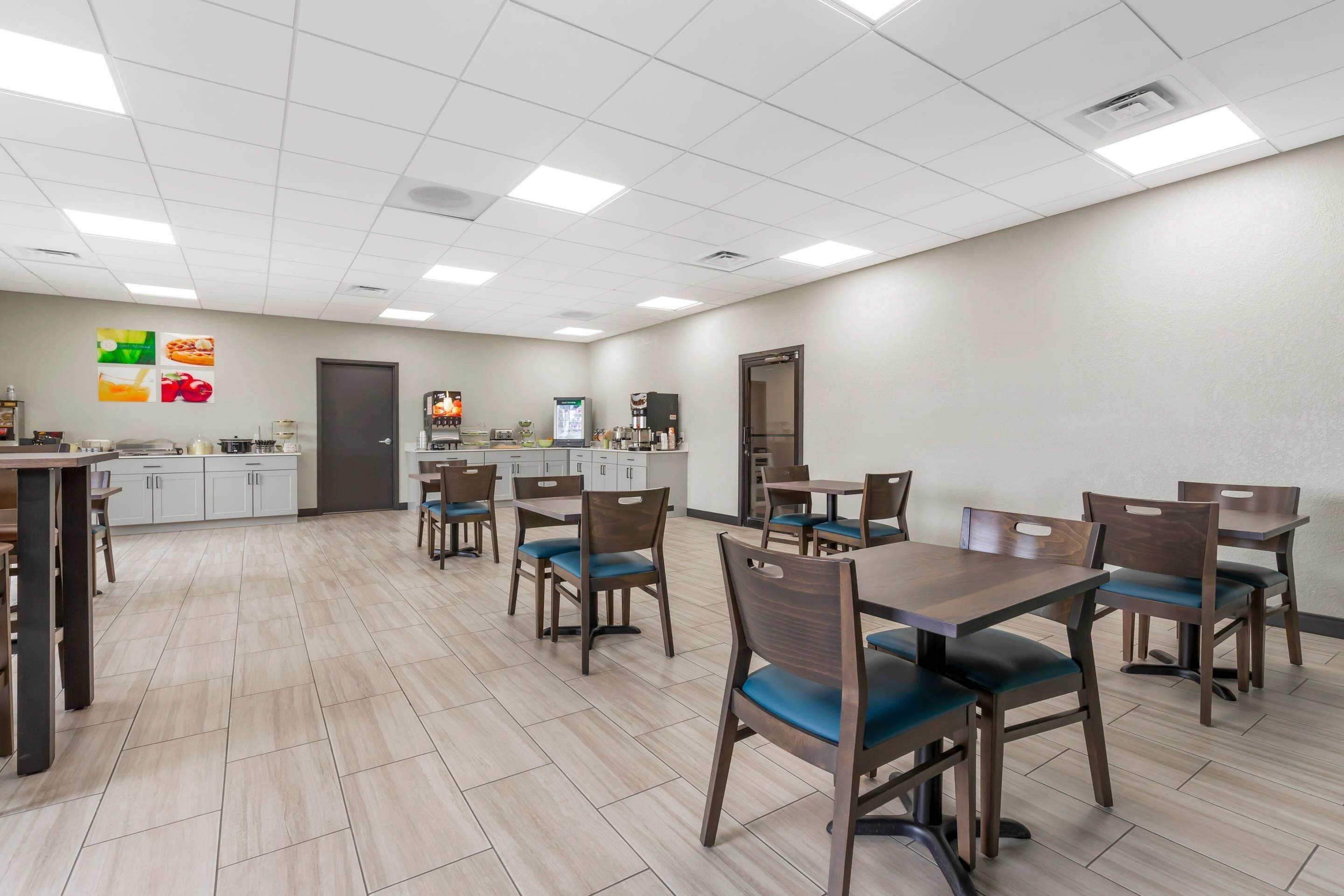 Free buffet breakfast