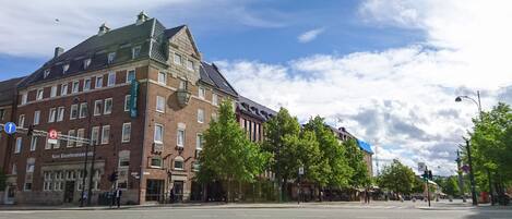 Façade de l’hébergement