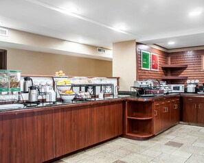 Frokostbuffé er inkludert hver dag