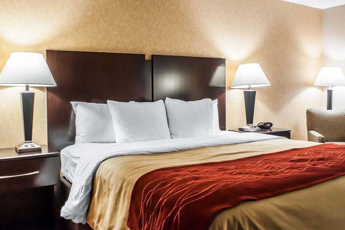 Desk, iron/ironing board, free WiFi, bed sheets