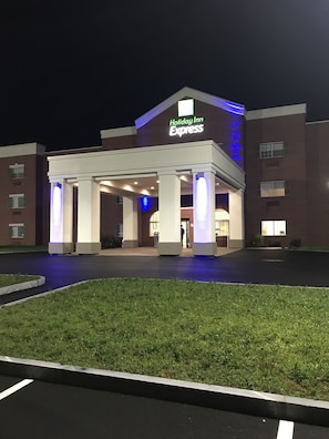 Front of property - evening/night