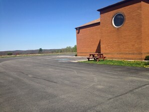 Majoituspaikan julkisivu