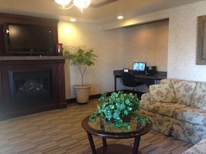 Lobby sitting area