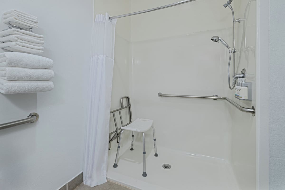 Standard Room, 2 Queen Beds, Mobility Accessible (Communications) | Premium bedding, desk, blackout drapes, iron/ironing board