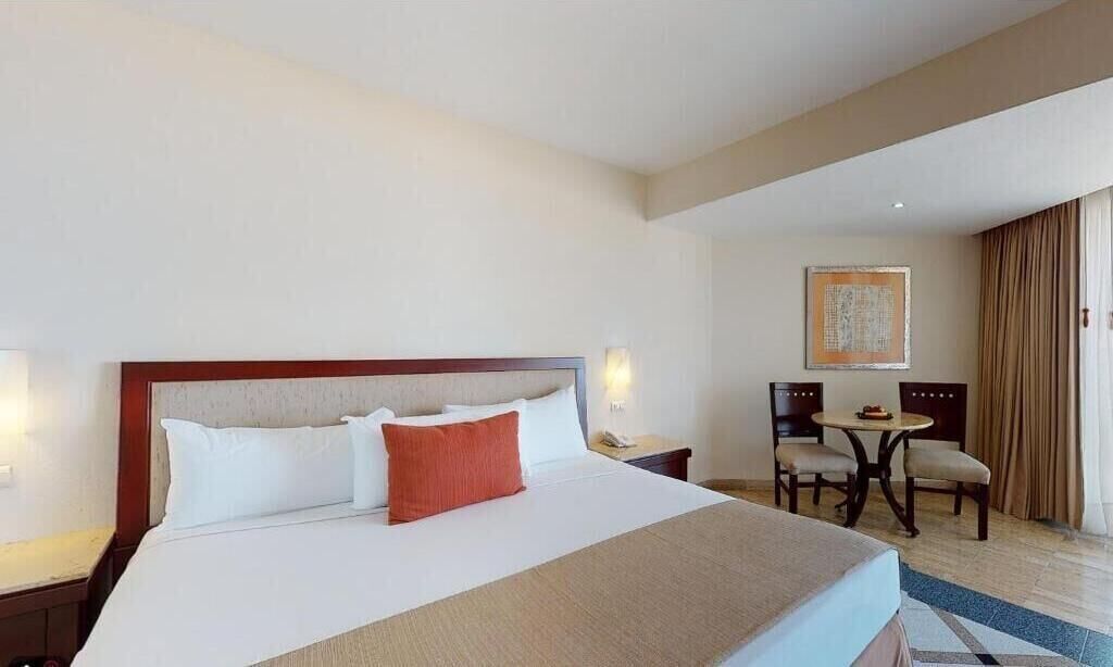 Desk, blackout drapes, iron/ironing board, free WiFi