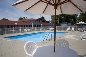 Seasonal outdoor pool