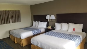 Blackout drapes, free cribs/infant beds, rollaway beds, free WiFi