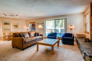 Fireplace, DVD player