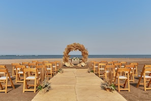 Espace mariage en plein air