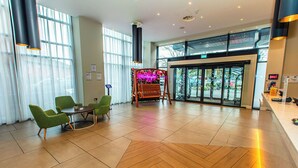 Sitteområde i lobbyen