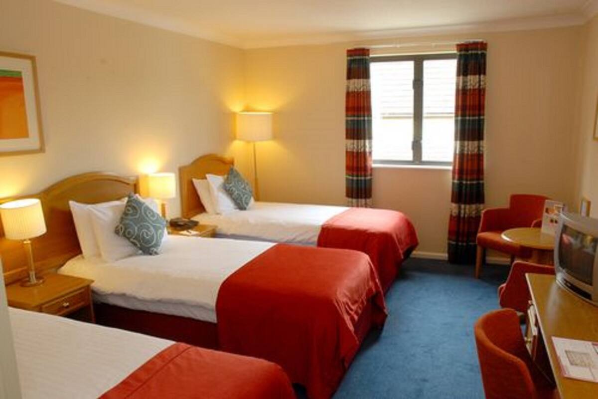 In-room safe, desk, iron/ironing board, WiFi (free)