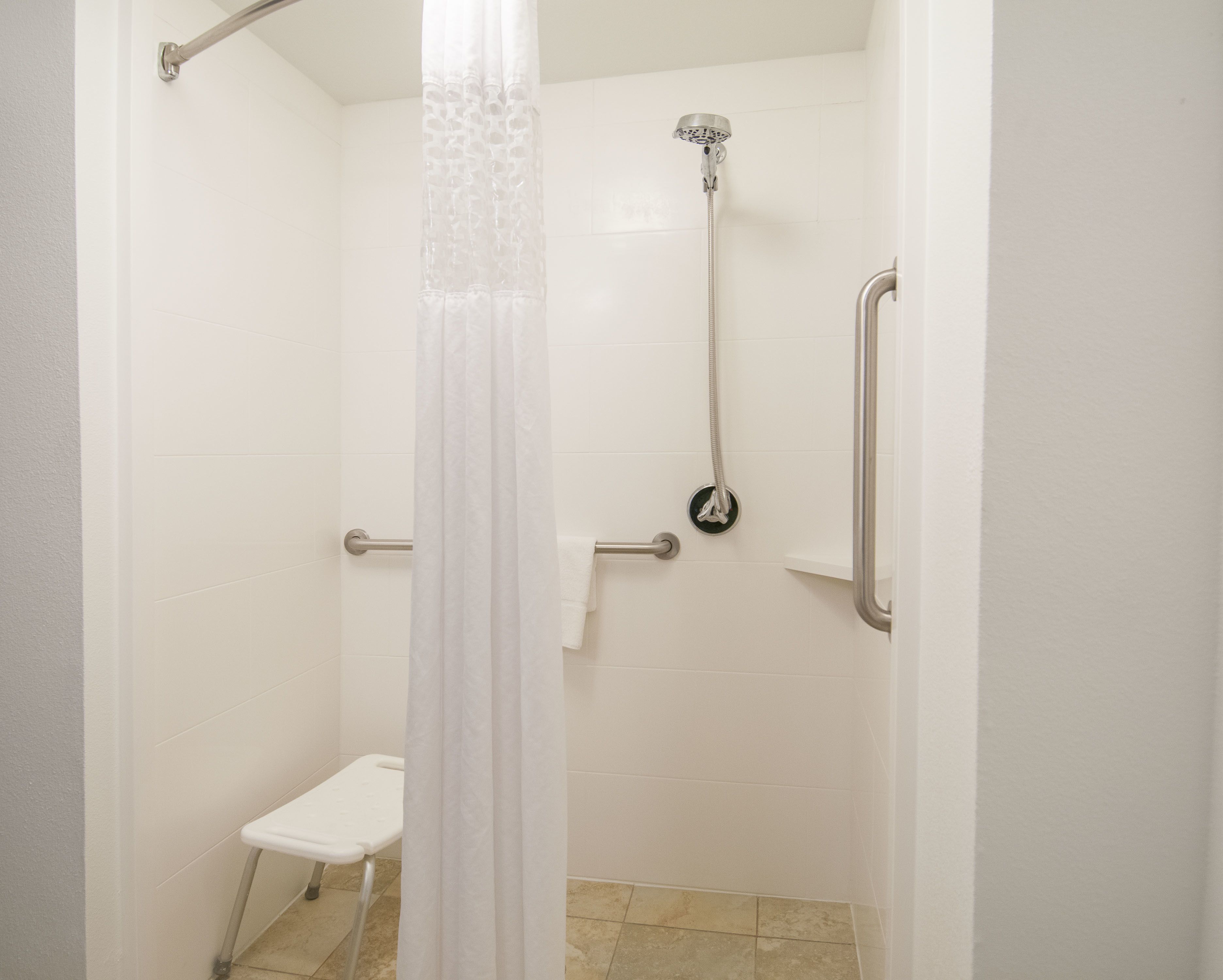 1 king bed with nonsmoking | bathroom shower