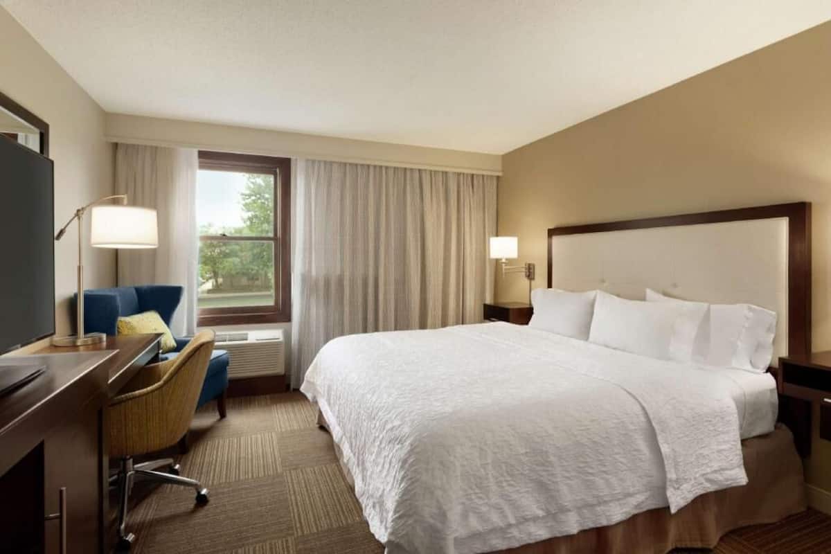 In-room safe, desk, iron/ironing board, free cribs/infant beds