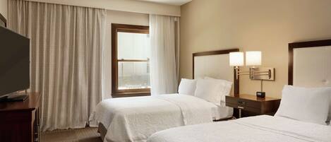 In-room safe, desk, iron/ironing board, free cribs/infant beds