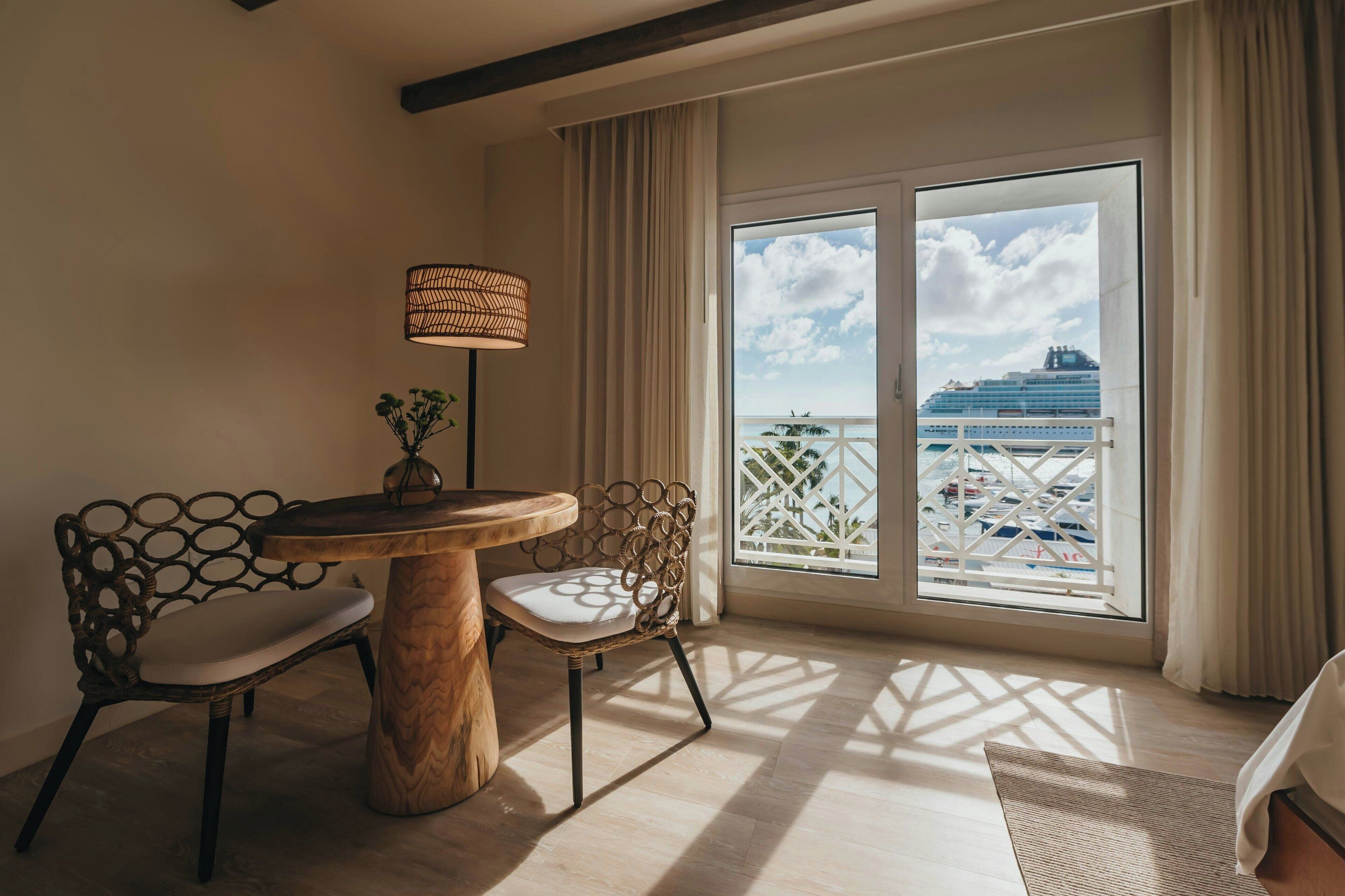 1-bedroom executive suite (adults only, marina hotel) | 1 bedroom, premium bedding, in-room safe, laptop workspace