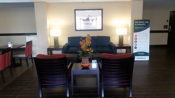 Sala de estar en el lobby