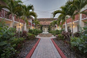 Courtyard view