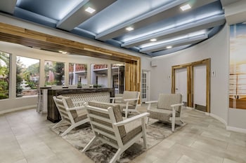 Lobby at Clarion Pointe Tampa-Brandon Near Fairgrounds and Casino