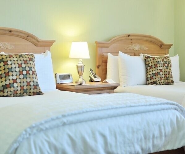 Standard Double Room, 2 Double Beds | Desk, iron/ironing board, free WiFi, bed sheets