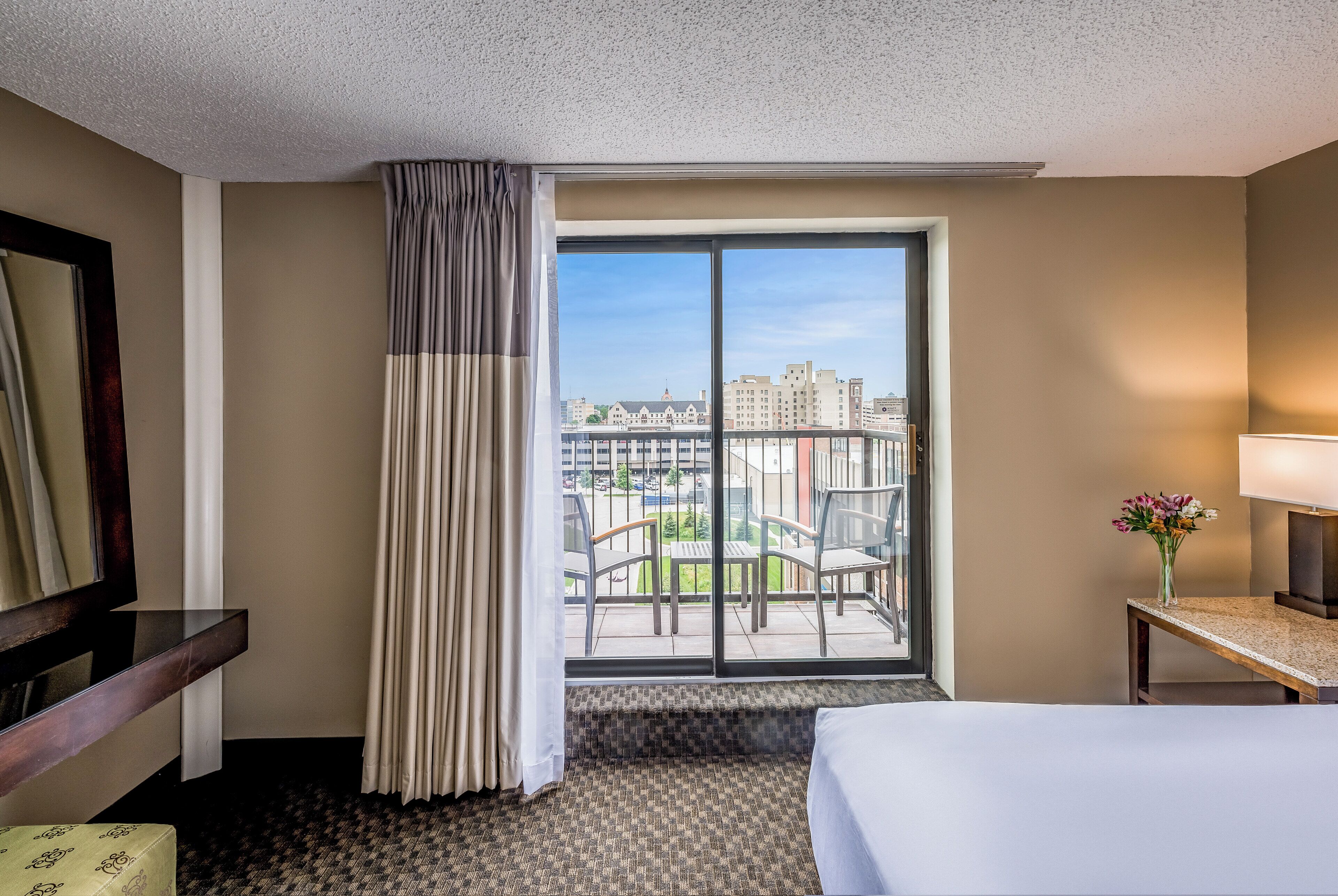 suite, 1 king bed with sofa bed, balcony | premium bedding, pillow-top beds, desk, laptop workspace