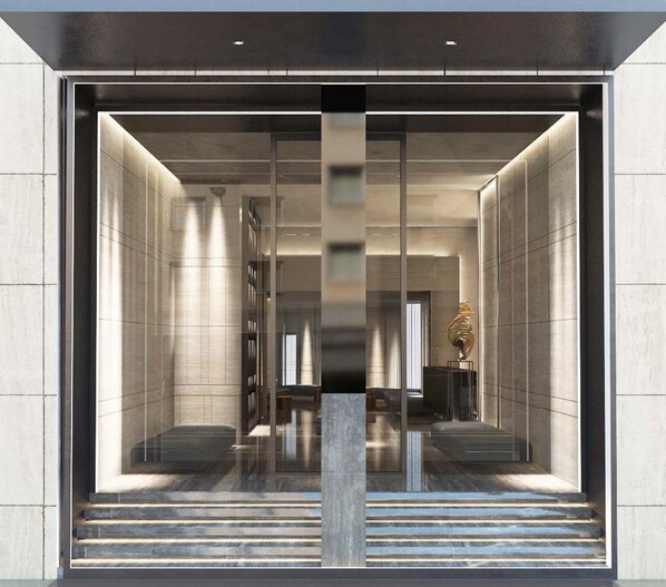 Fassade der Unterkunft