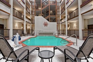 Una piscina techada
