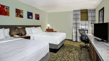 Ropa de cama de alta calidad, edredón, escritorio y cortinas blackout