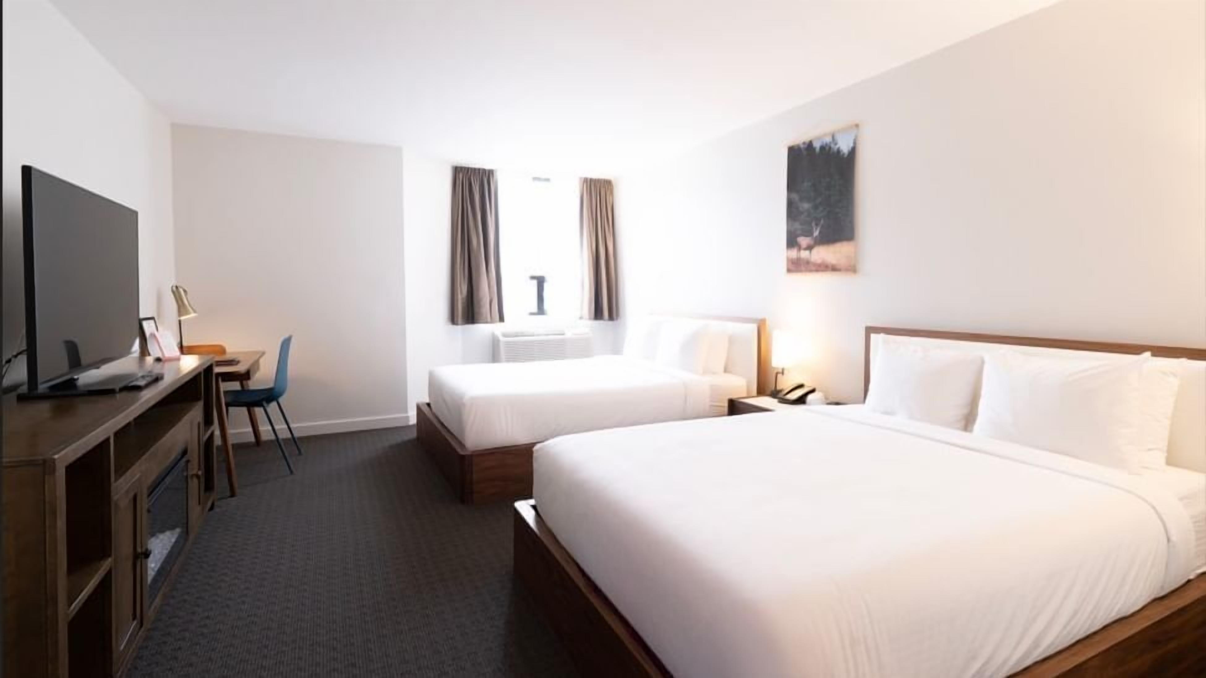 Rom – deluxe, 2 queensize-senger, fjellutsikt | Sengetøy av topp kvalitet, strykejern/-brett og wi-fi (inkludert)