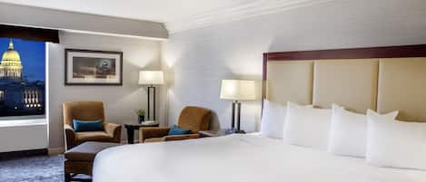 Premium bedding, in-room safe, desk, blackout curtains