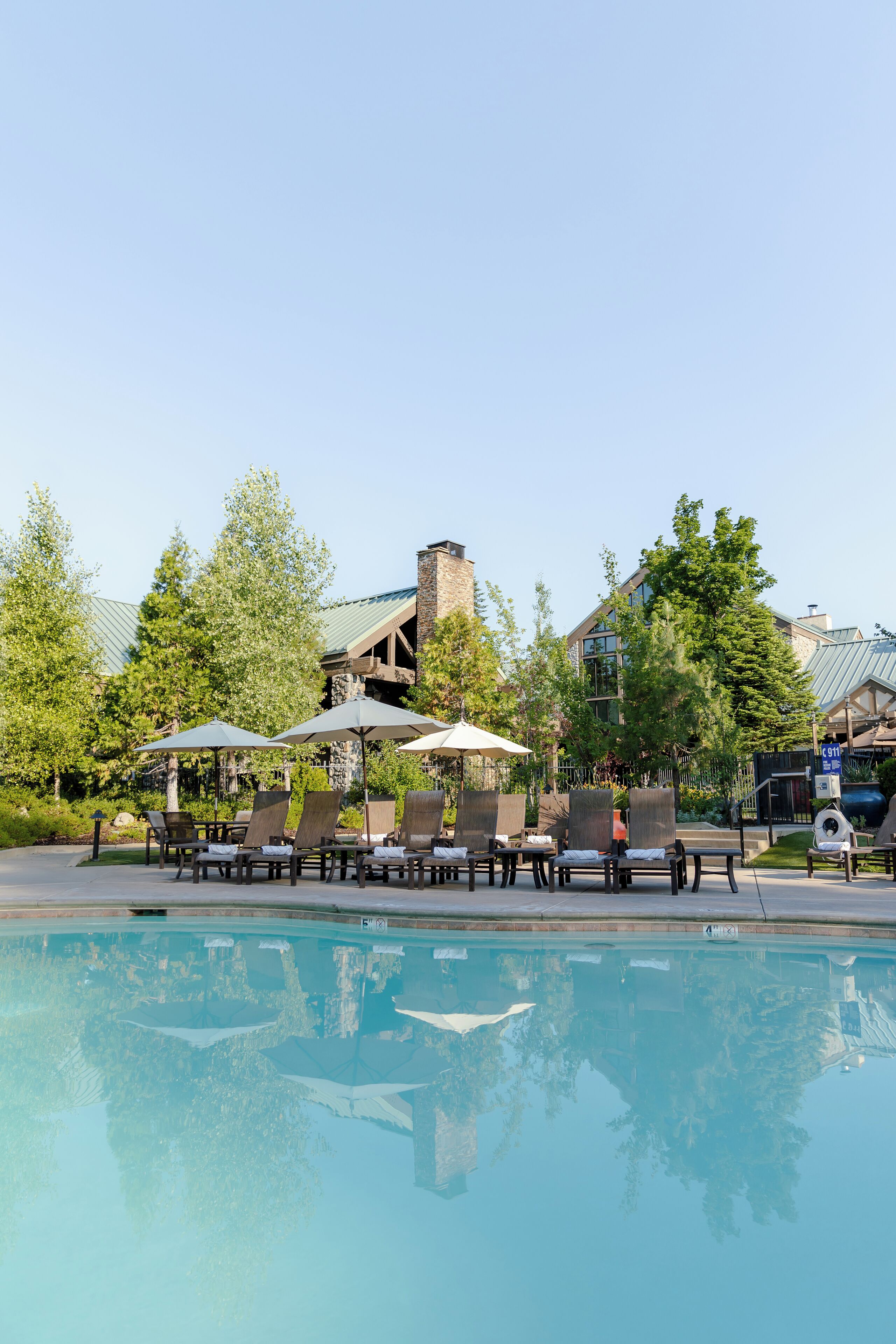 indoor pool, seasonal outdoor pool, pool cabanas (surcharge)