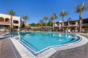 2 outdoor pools, open 5:00 AM to 10:00 PM, pool cabanas (surcharge)