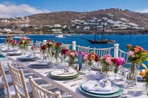 Área de bodas al aire libre