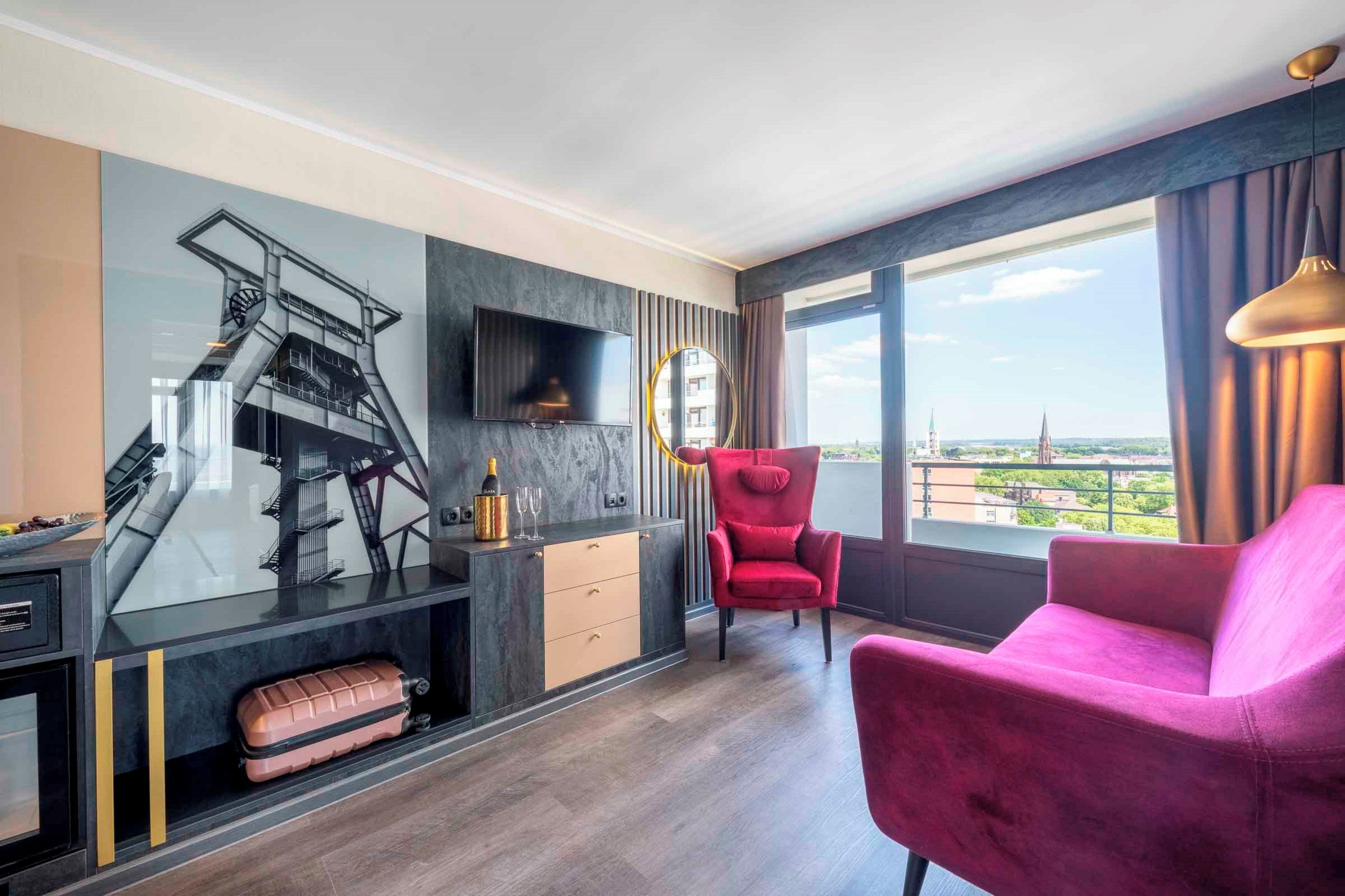 Ropa de cama hipoalergénica y minibar 