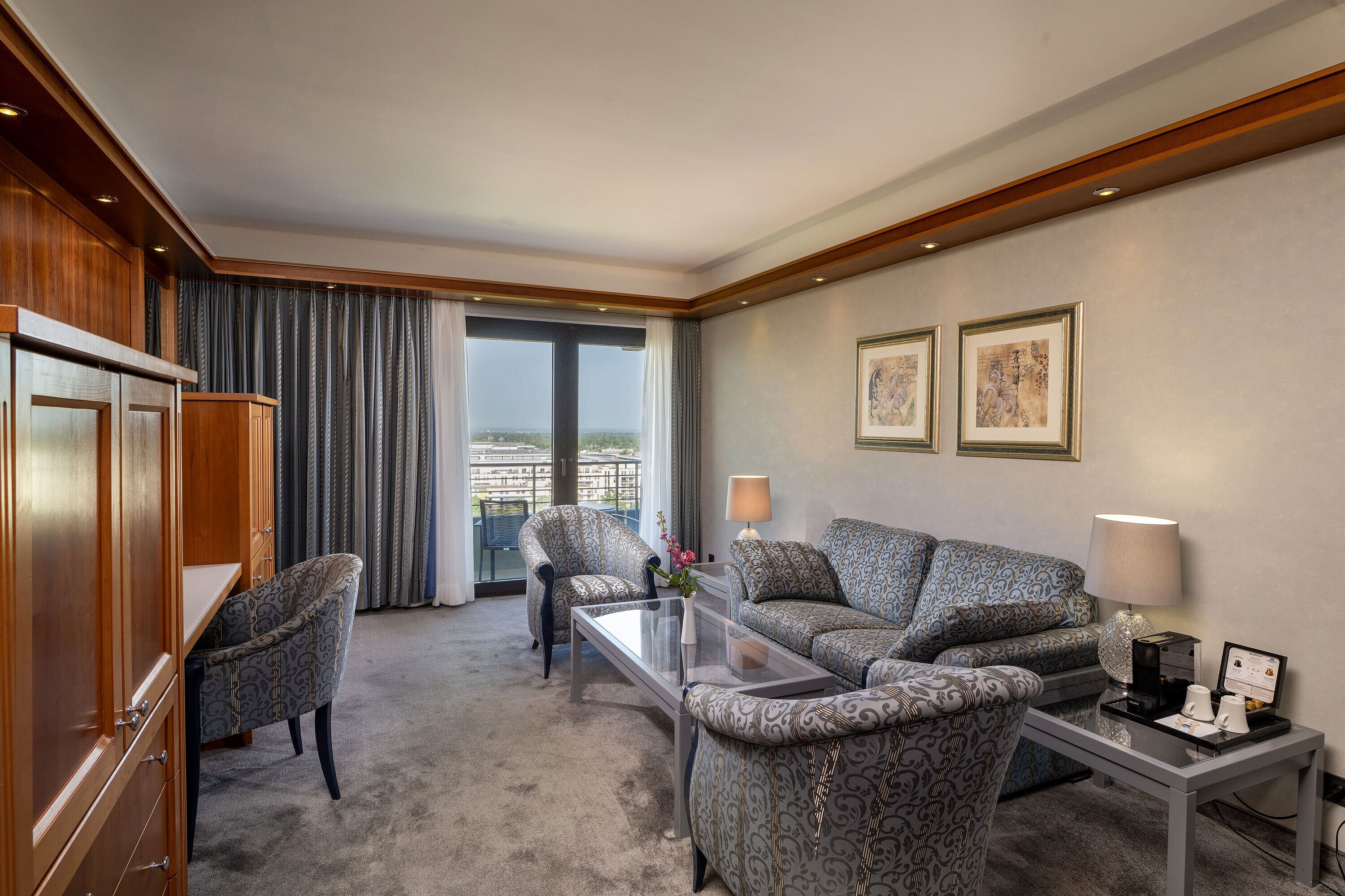 Suite (Double Use) | Living area | Flat-screen TV