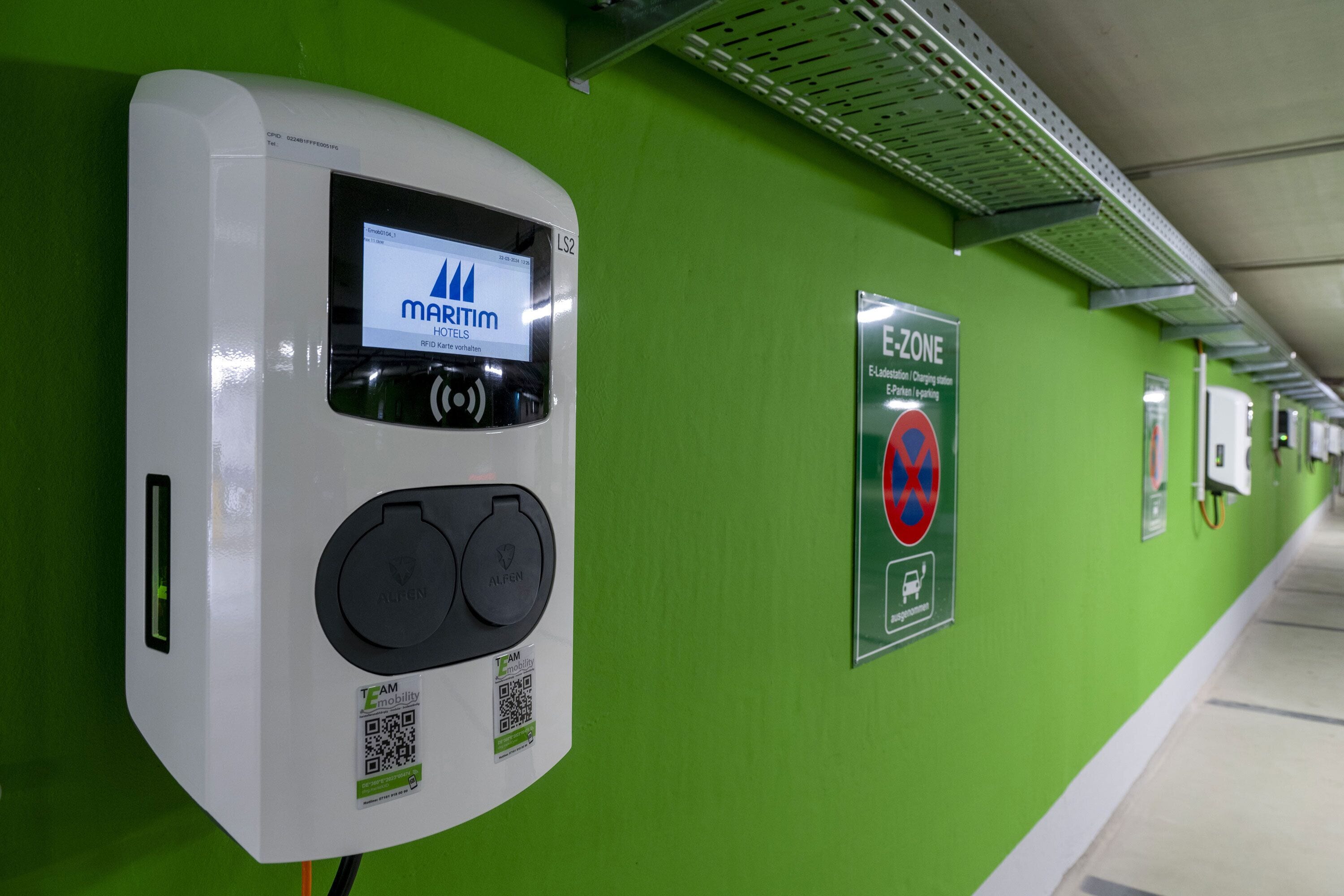 electric vehicle-charging station