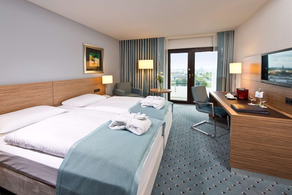 1 Schlafzimmer, Zimmersafe, Schreibtisch, Verdunkelungsvorhänge