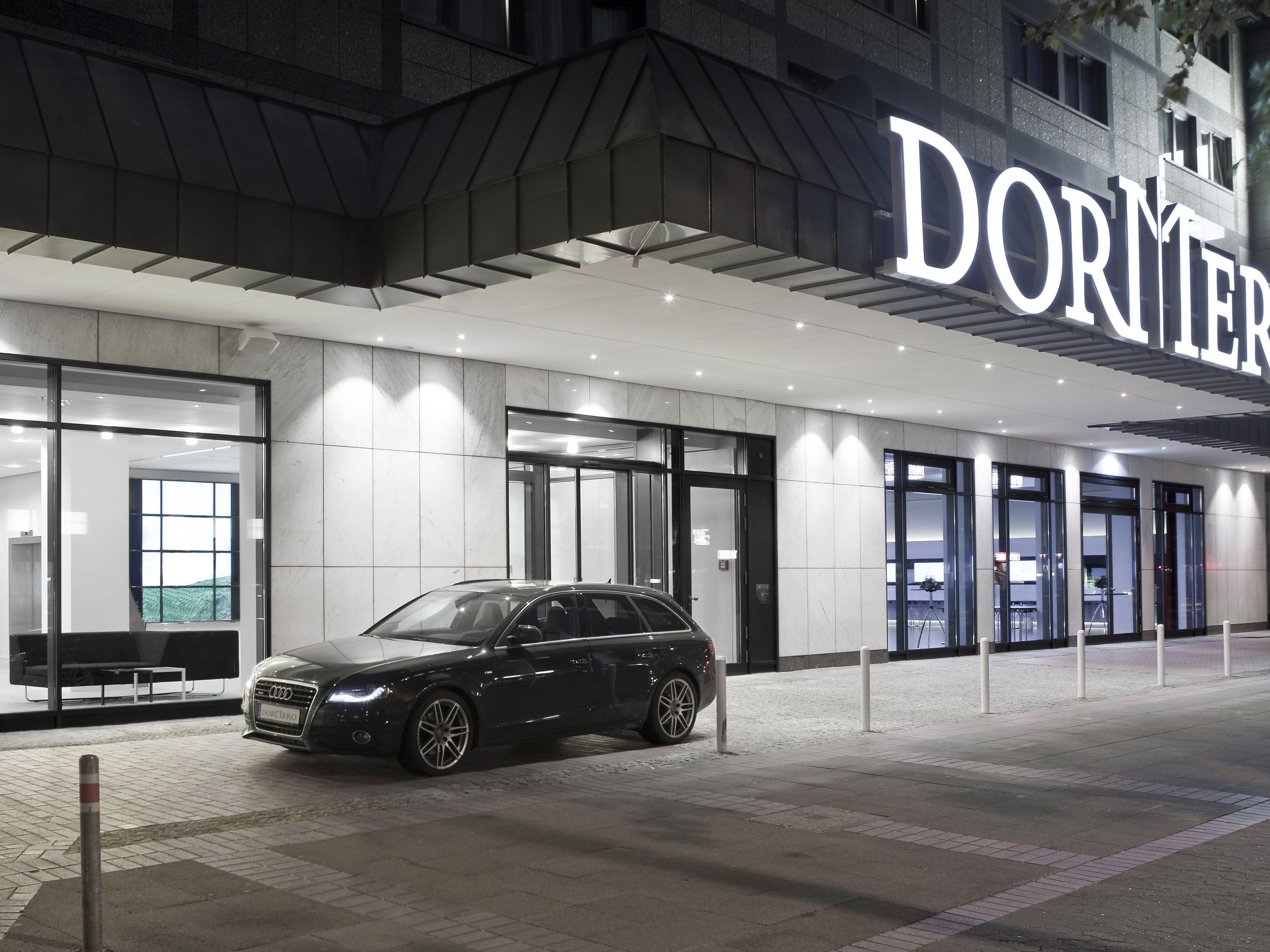 Front of property - evening/night