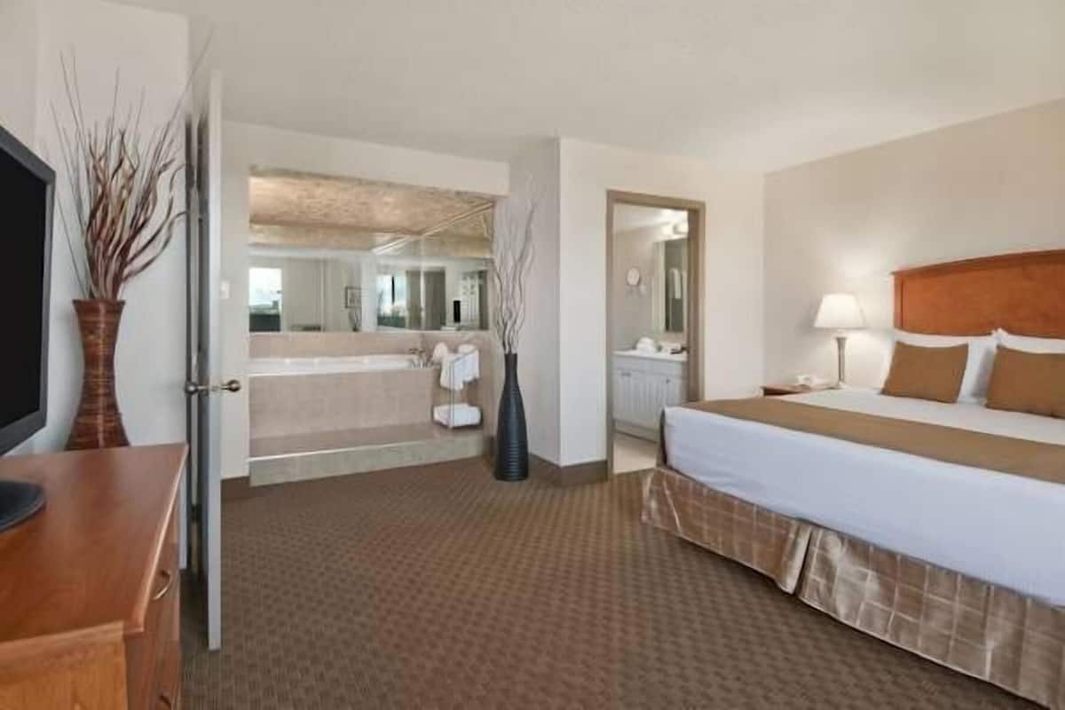 In-room safe, desk, blackout drapes, iron/ironing board