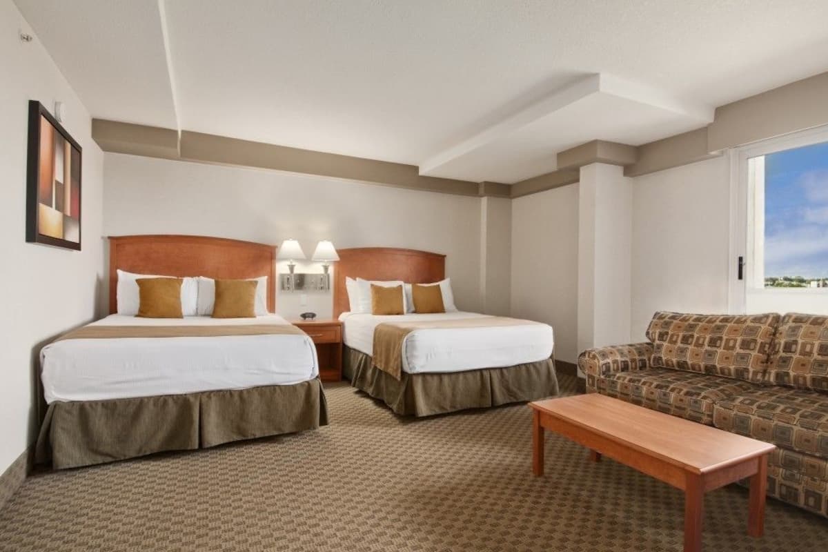 In-room safe, desk, blackout drapes, iron/ironing board