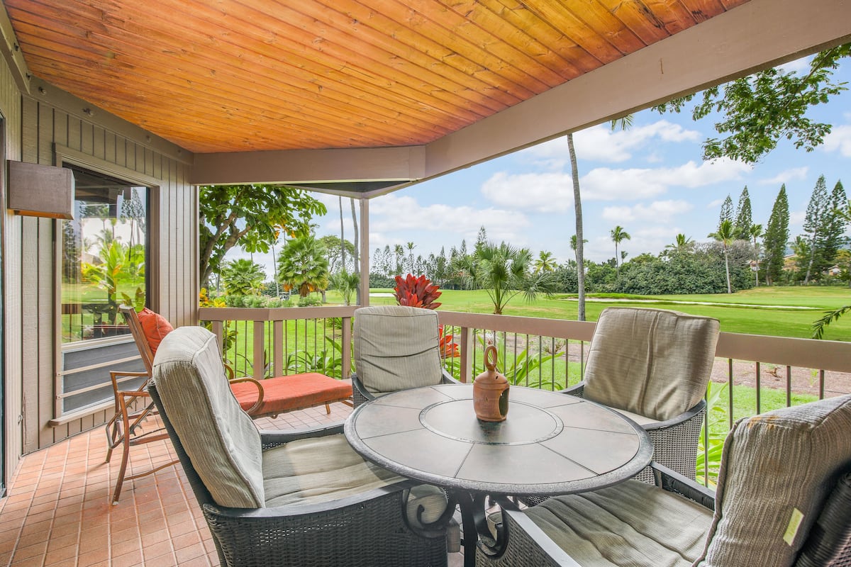 Condo, 2 Bedrooms (Fairway View) | Terrace/patio