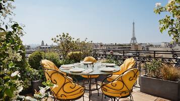 Terrasse sur le toit