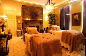 Couples treatment room(s), body treatments, aromatherapy