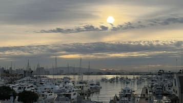 Vue sur la plage/lâocĂ©an