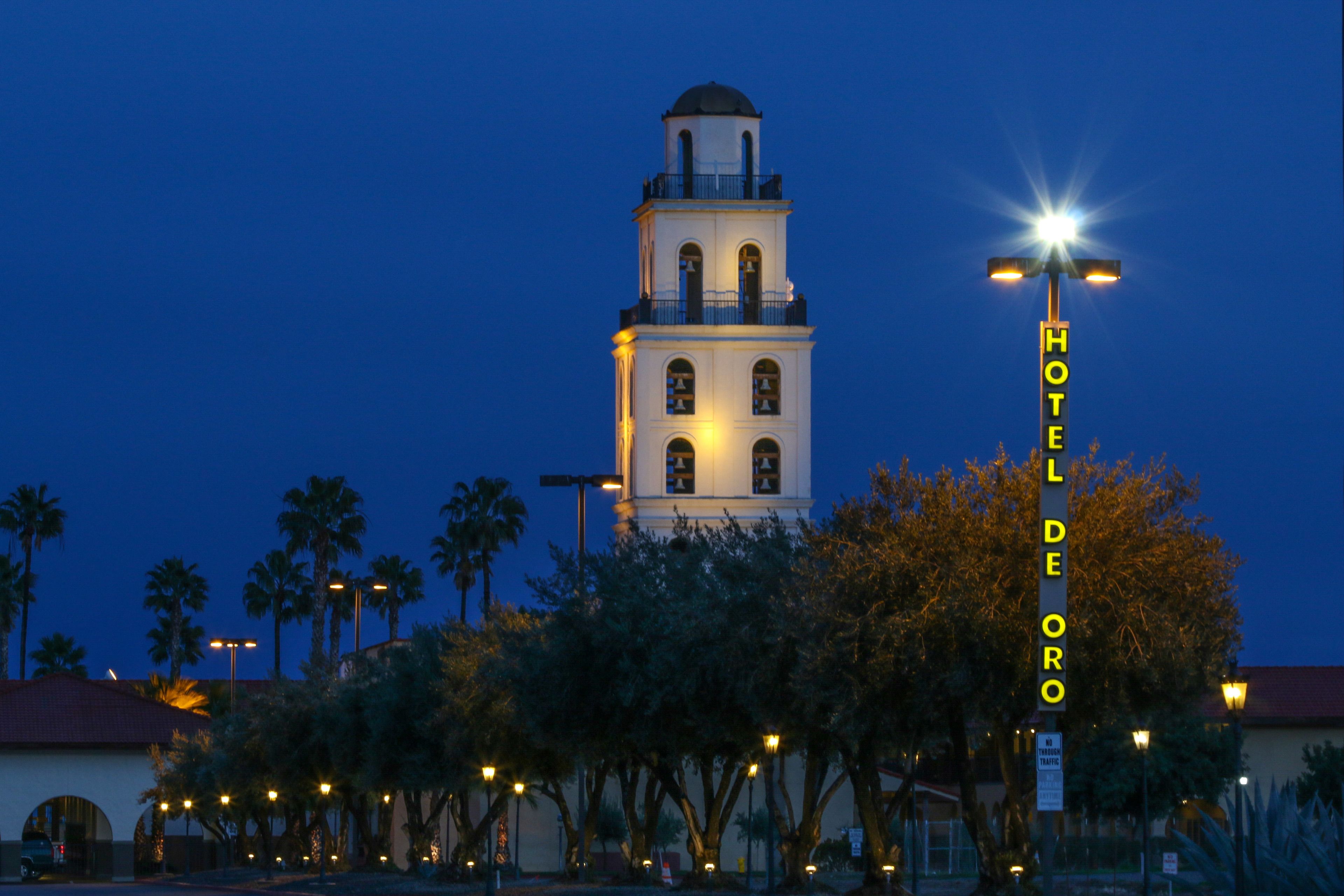 front of property – evening/night