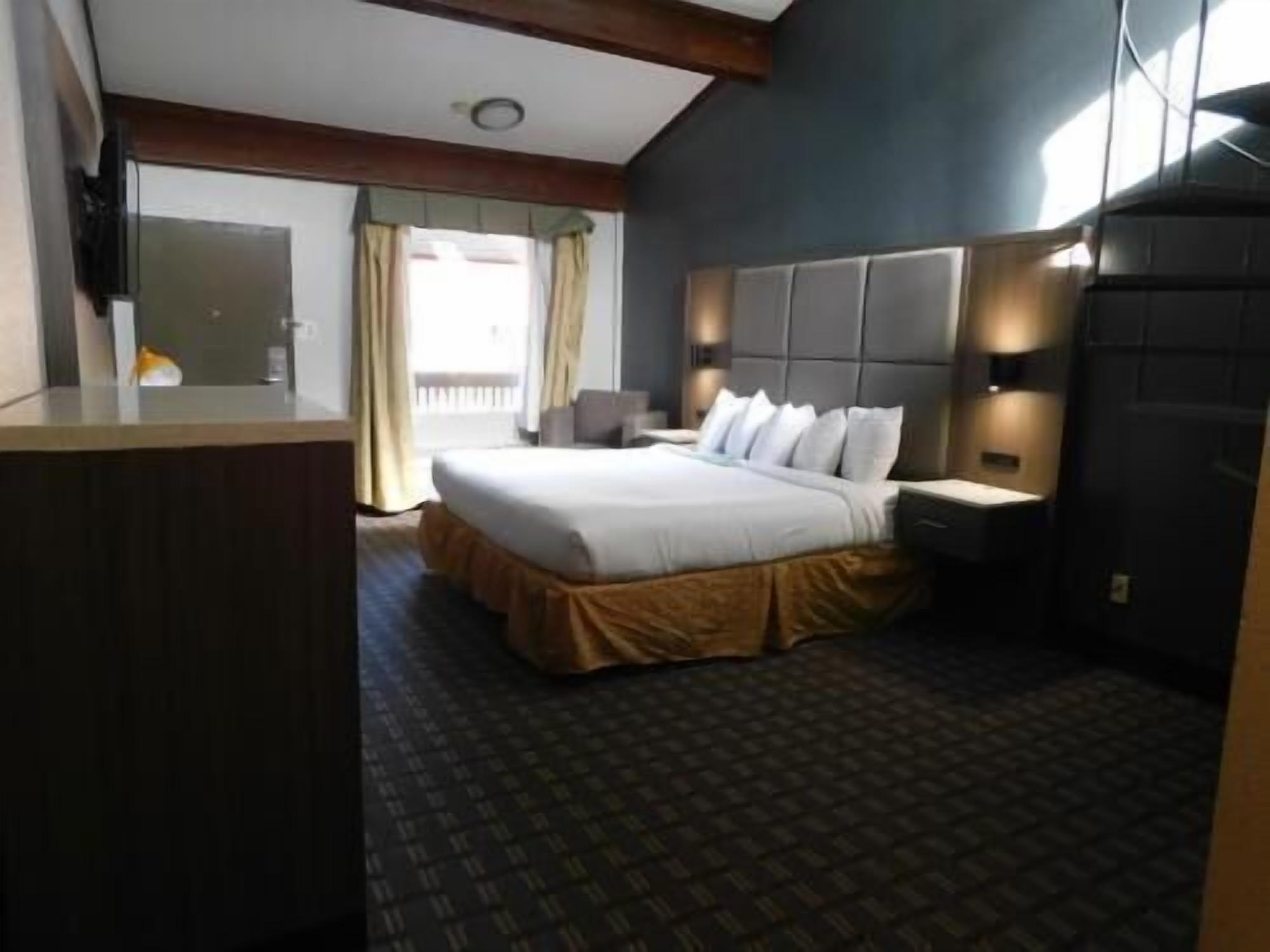 Premium bedding, pillow-top beds, desk, iron/ironing board
