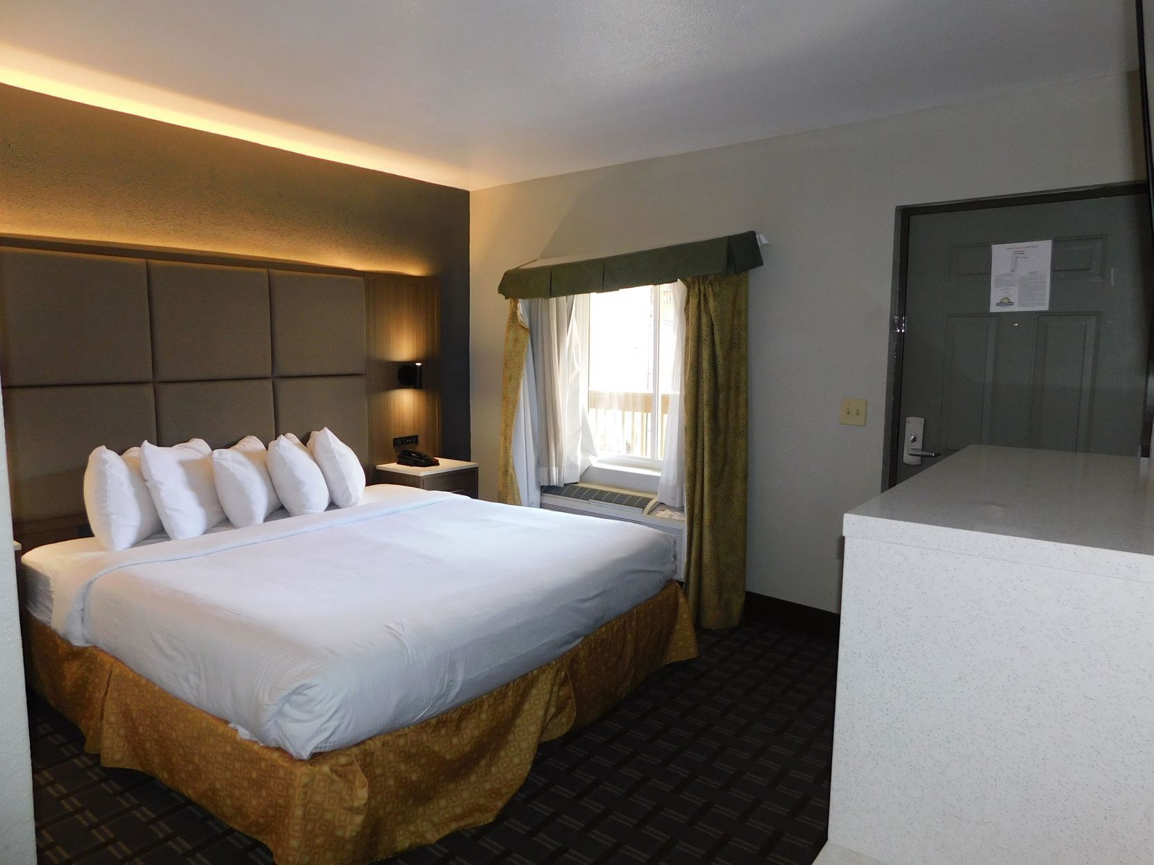 Premium bedding, pillow-top beds, desk, iron/ironing board