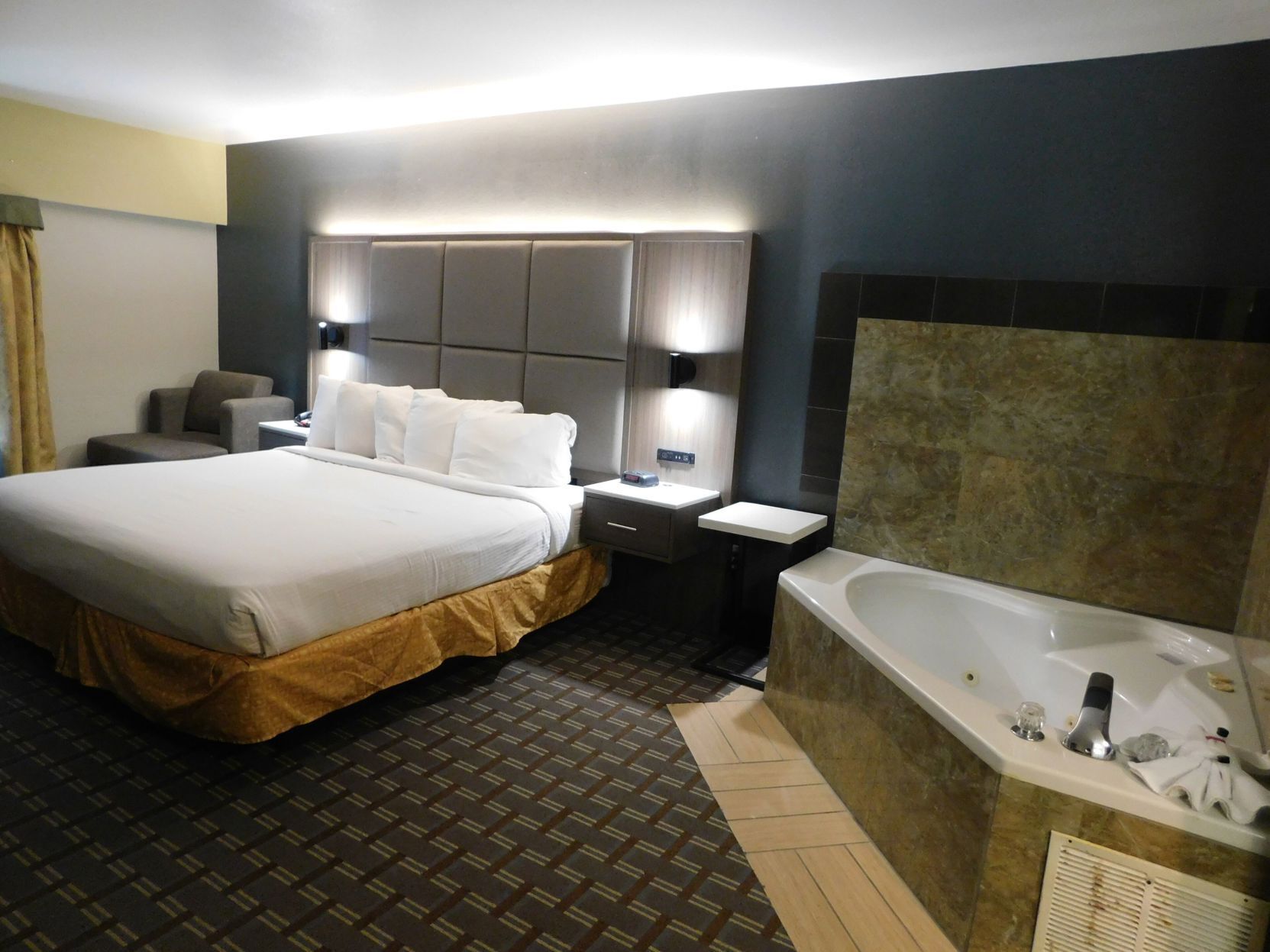Premium bedding, pillow-top beds, desk, iron/ironing board