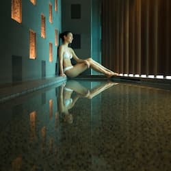 Couples treatment rooms, sauna, steam room, hot springs, body treatments