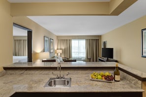 Suite, 1 Bedroom (Microwave) | Premium bedding, pillowtop beds, in-room safe, desk
