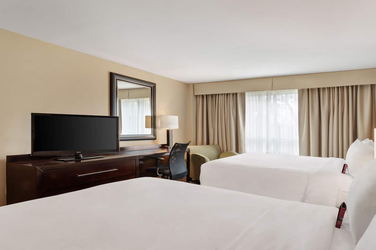 Standard Room, 2 Queen Beds | Premium bedding, pillow-top beds, in-room safe, desk